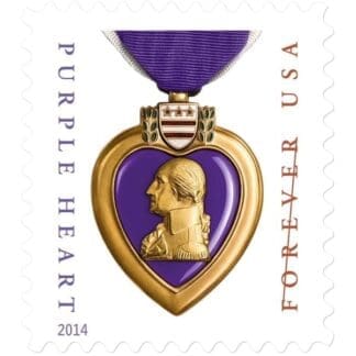 Purple Heart Forever Stamps
