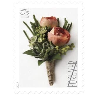 Celebration Boutonniere Forever Stamp