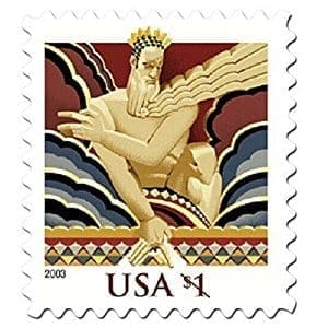 $1 Wisdom Rokerfeller Stamp