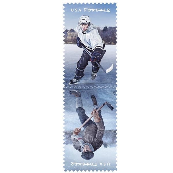History Of Hockey Forever Stamps