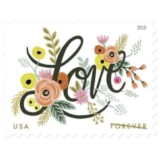 Love Flourishes Forever Stamp