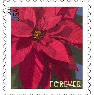 Poinsettia Forever Stamps