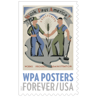 WPA Posters Forever Stamps