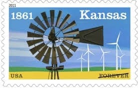 Kansas Statehood Forever Stamp