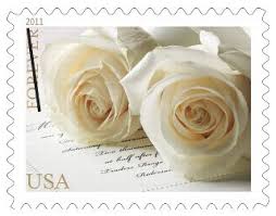 Wedding Roses Forever Stamp