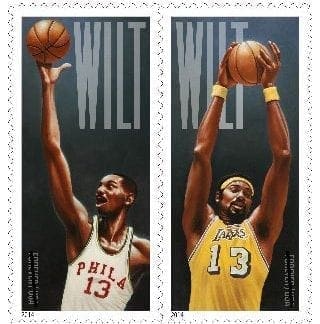Wilt Chamberlain Forever Stamp