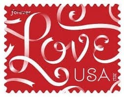Love Ribbons (Sheet Of 20)