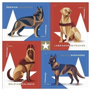 Military Working Dogs (Book Of 20)