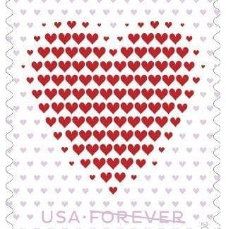 Made Of Hearts (Sheet Of 20)