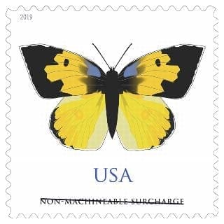 California Dogface (Butterfly) Stamp  Non-Machineable (Sheet Of 20)