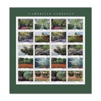 American Gardens (Sheet Of 20)