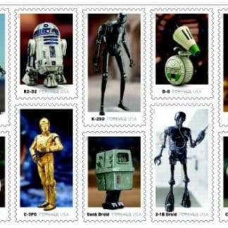 Star Wars Droids (Sheet Of 20)