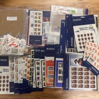 Under First-Class Stamp Lot, New Condition ($652.34 Face Value)