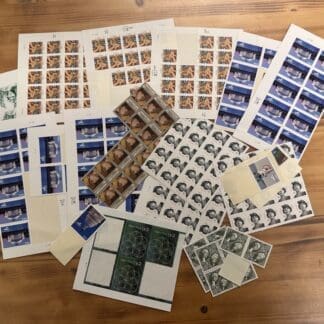 High Value Stamps Lot, Usable Condition ($373.17 Face Value)