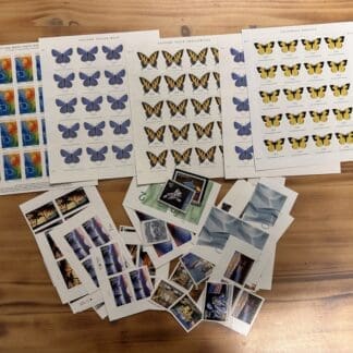High Value Stamps Lot, Usable Condition ($466.83 Face Value)