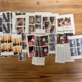 High Value Stamps Lot, Usable Condition ($1347.25 Face Value)