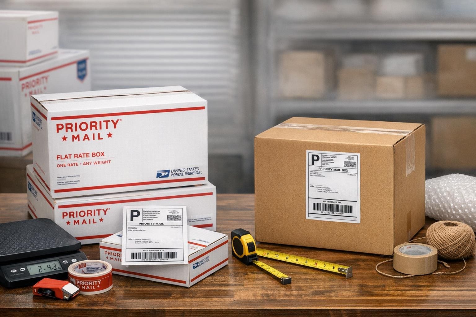 flat rate vs your own box usps