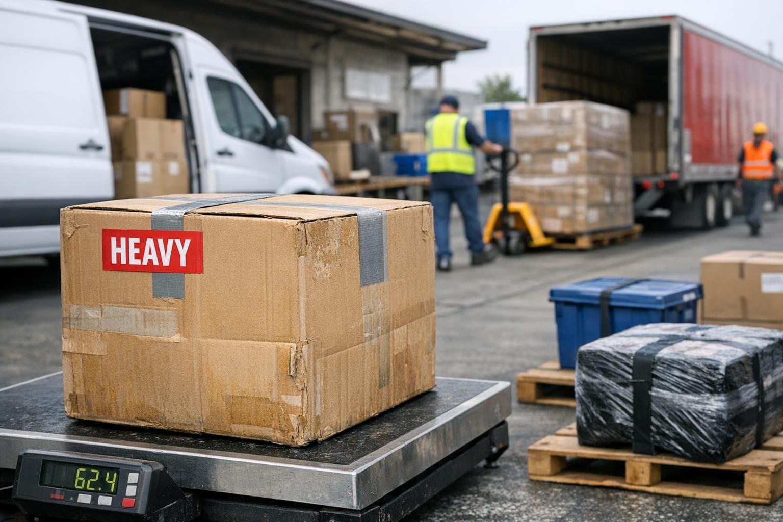 economical shipping options for heavy packages