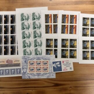 High Value Stamps Lot, New Condition ($419.85 Face Value)