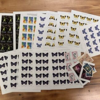 High Value Stamps Lot, Usable Condition ($545.62 Face Value)