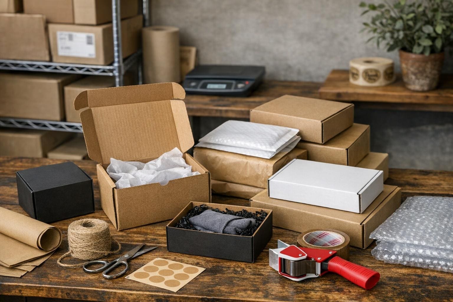 best shipping boxes for small business packaging