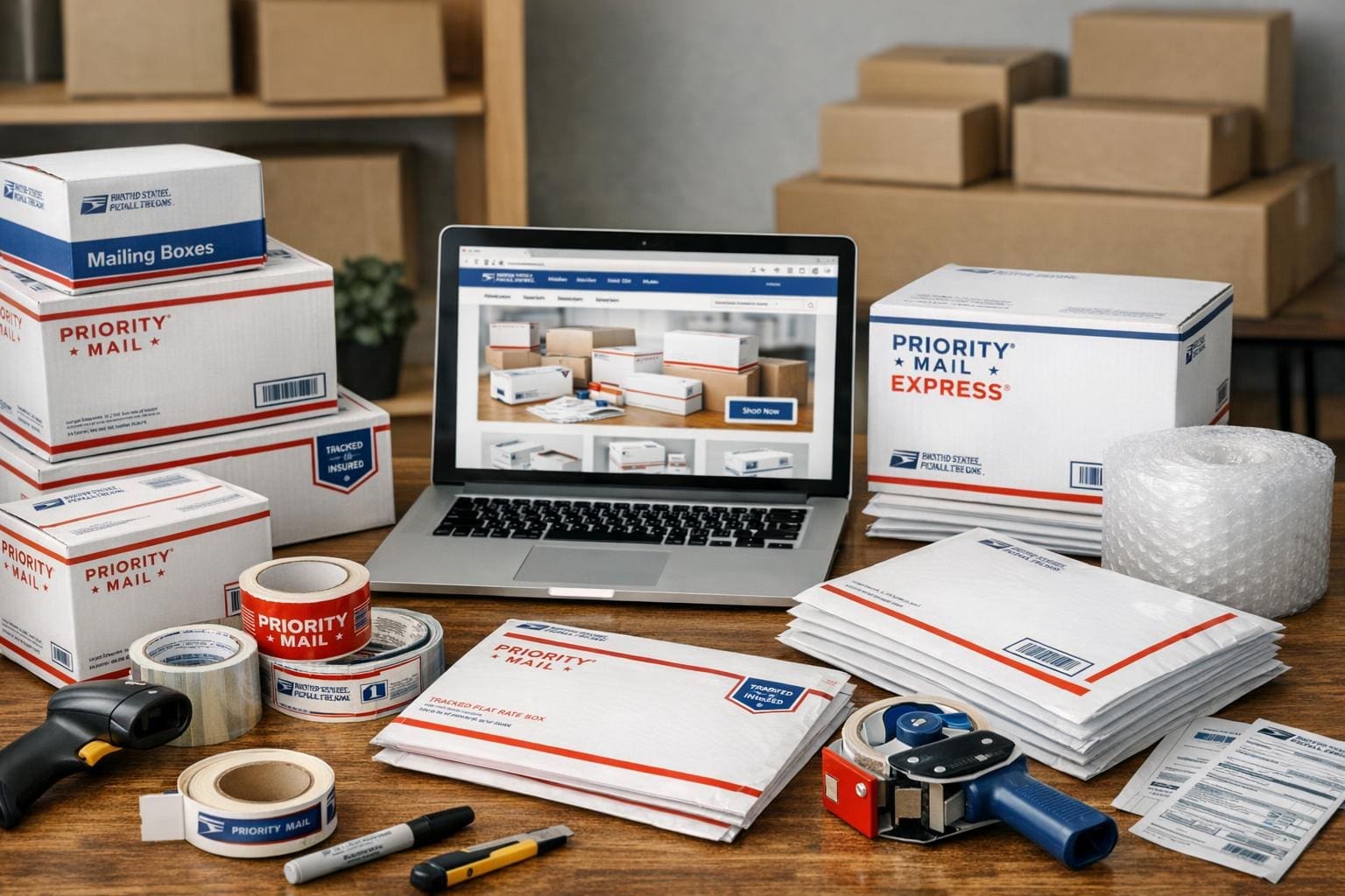 order free usps shipping supplies online