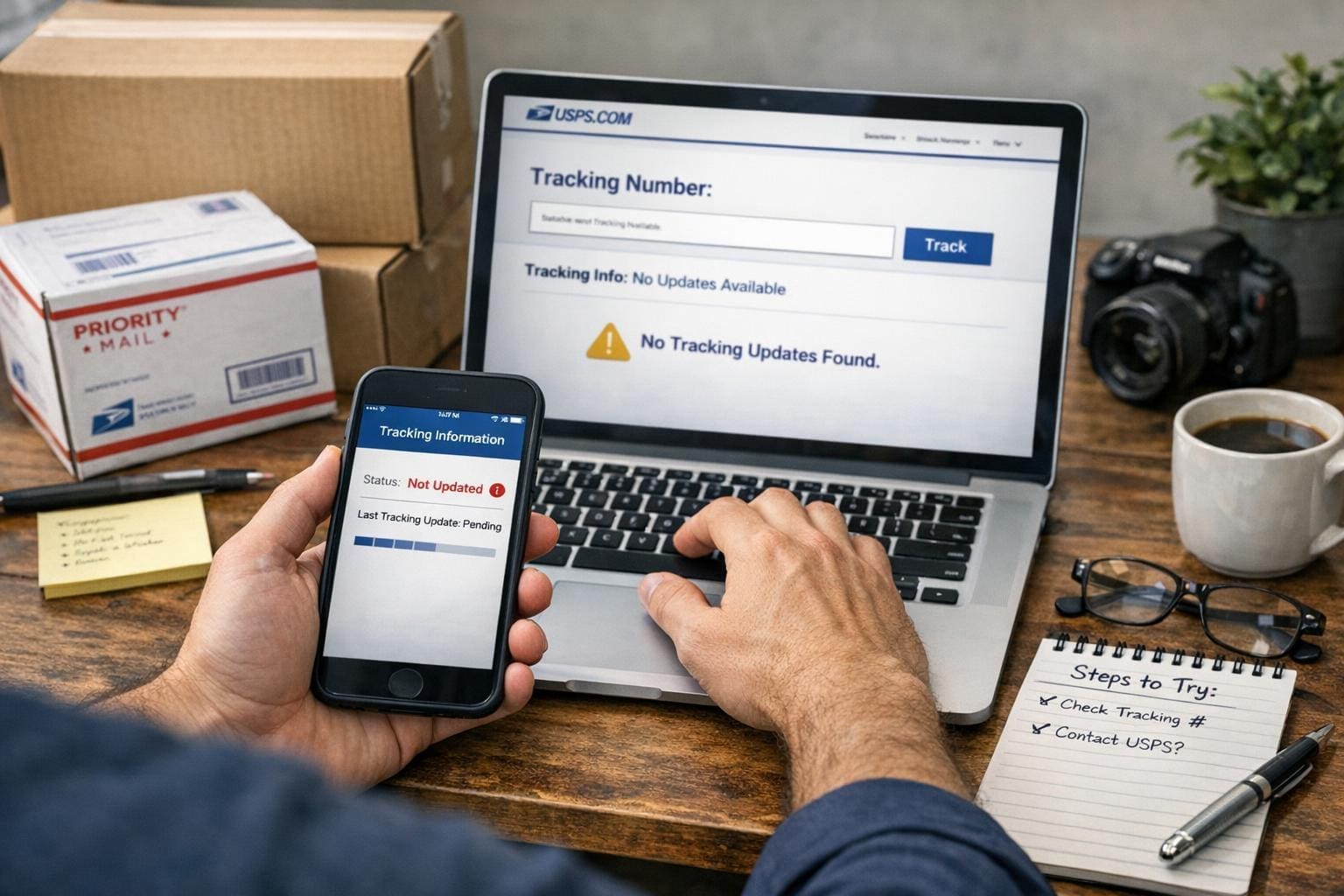 how to fix usps tracking not updating
