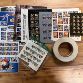 Under First-Class Stamp Lot, Usable Condition ($147.35 Face Value)