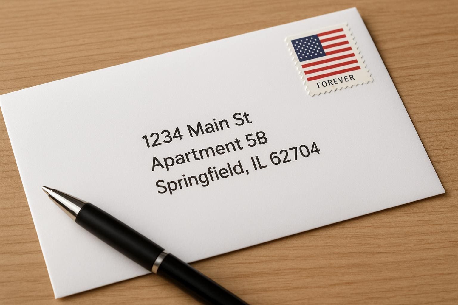 apartment address format usps