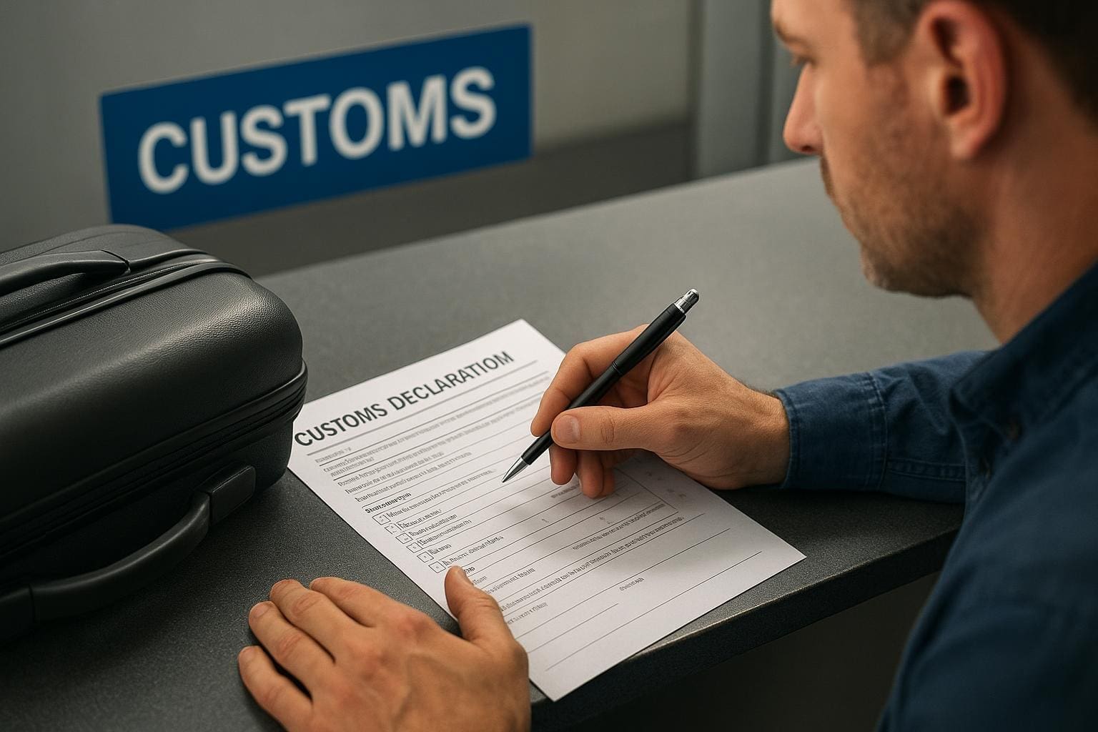 what to put on customs declaration