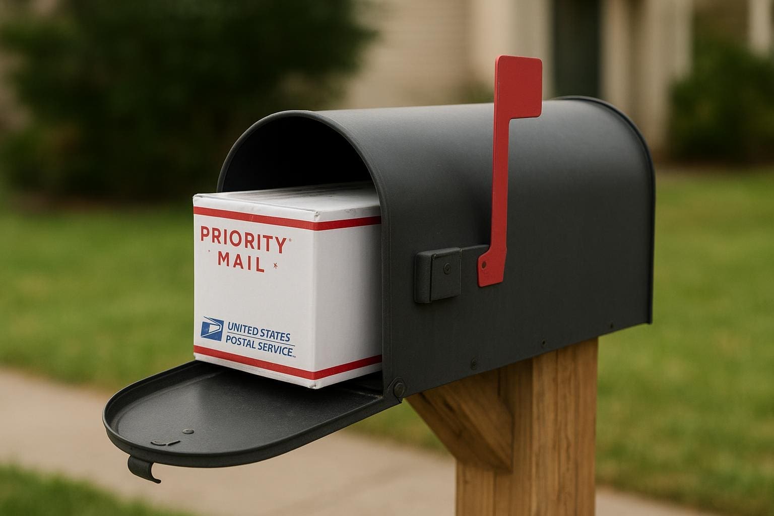 can i leave usps package in mailbox