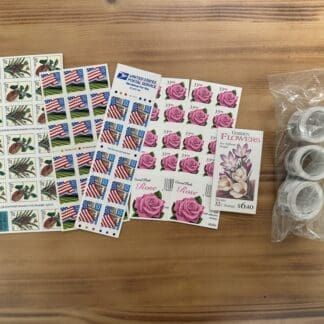 Under First-Class Stamp Lot, New Condition ($118.96 Face Value)