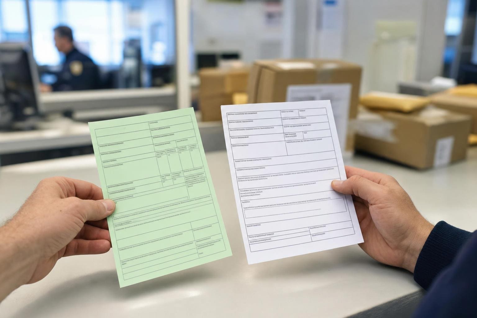 cn22 vs cn23 customs forms