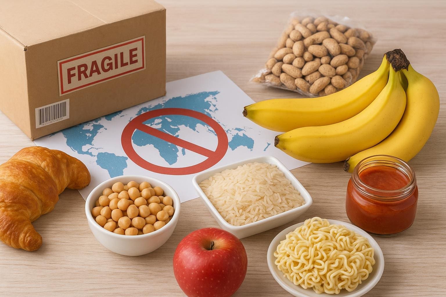 international food shipping restrictions