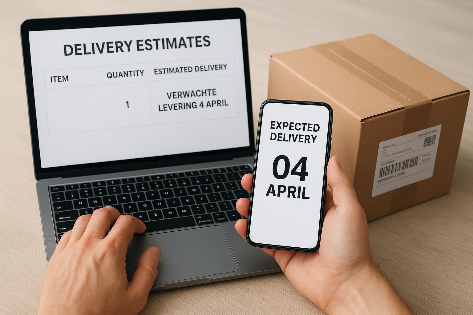 delivery estimates for ecommerce orders