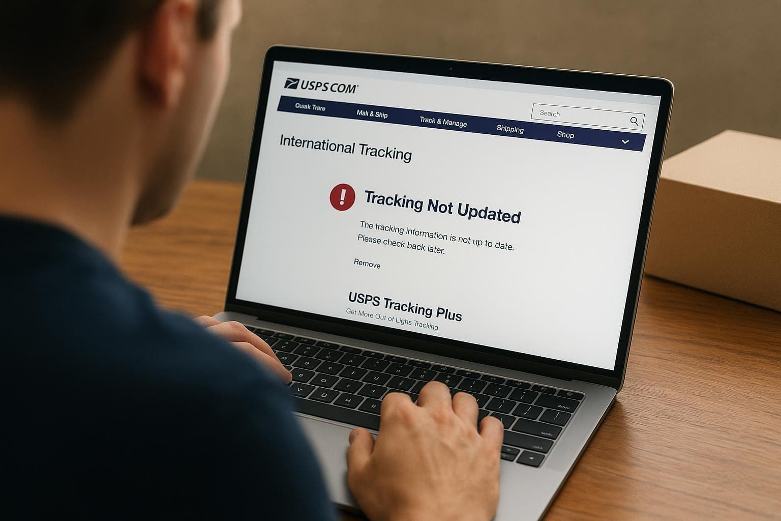 usps international tracking not updating